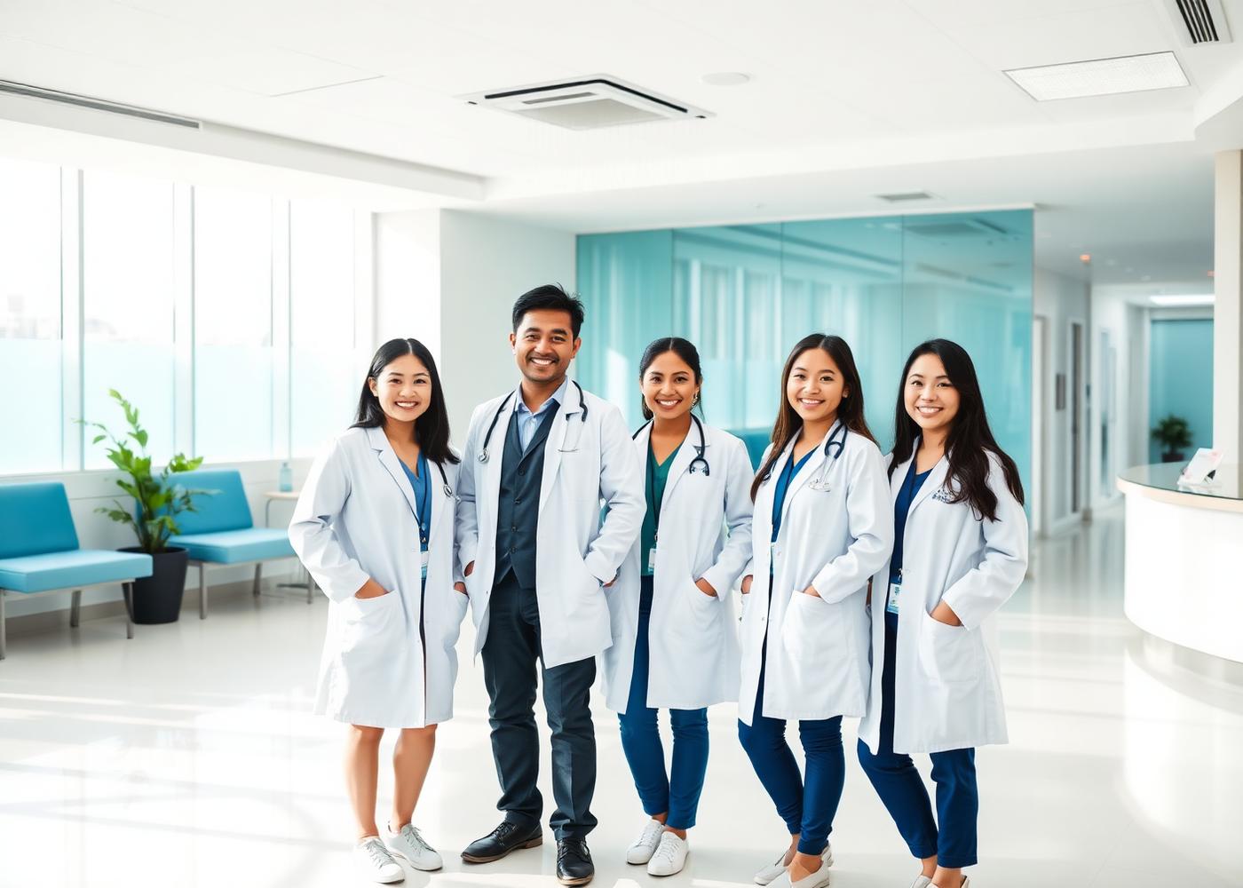 Labworkz Davao healthcare team in the clinic
